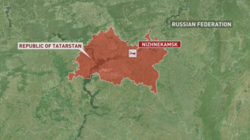Pri nálete ukrajinského dronu na ruský Tatarstan zahynulo 13 ľudí