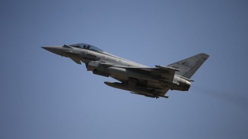 Vojenské lietadlo NATO zostrelilo dron nad Lotyšskom