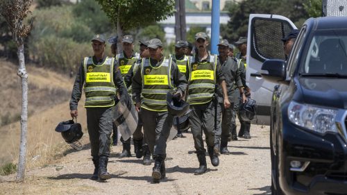 Maroko zatklo stovky migrantov neďaleko Ceuty