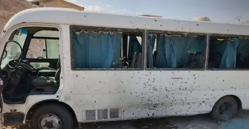 Bomba pri ceste zasiahla autobus vnútornej bezpečnosti neďaleko Damasku