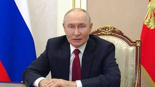Putin vydáva historickú výzvu pred ruskými voľbami.