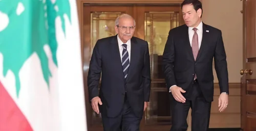 Salam a Rubio presadzujú aktiváciu rámca pre izraelské stiahnutie sa