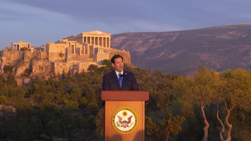 Rubio ostro kritizuje globalizmus a otvorené hranice v kolíske západnej civilizácie (VIDEO)