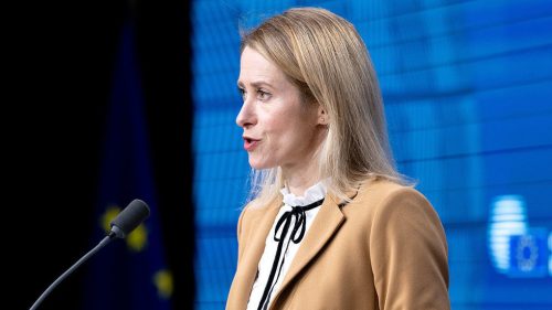 Kallasová ostro kritizuje USA za mierové úsilie na Ukrajine